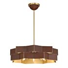 Savoy House 7-2749-5-322 5-Lights 300W Warm Brass Pendant