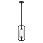 Savoy House 7-3022-1-89 1-Light 60W Matte Black Pendant