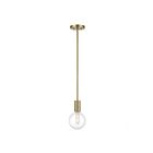 Savoy House Essentials Wright 7-3075-1-322 1-Lights 60W Warm Brass Mini Pendant