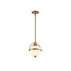 Savoy House Essentials Westbourne 7-3100-1-322 1-Lights 60W Warm Brass Pendant