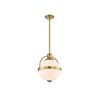 Savoy House Essentials Westbourne 7-3102-1-322 1-Lights 60W Warm Brass Pendant