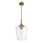 Savoy House Essentials Carlton 7-3390-1-322 1-Lights 60W Warm Brass Pendant