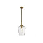 Savoy House Essentials Carlton 7-3390-1-322 1-Lights 60W Warm Brass Pendant