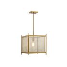 Savoy House 7-3801-1-322 Jacobs 1-Light 60W Warm Brass Pendant