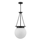 Savoy House Essentials Manor 7-3901-3-89 3-Lights 180W Matte Black Pendant