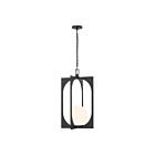 Savoy House 7-3999-1-89 Harding 1-Light 60W Matte Black Incandescent/LED Pendant