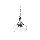 Savoy House Essentials Octave 7-4034-3-BK 3-Lights 180W Black Pendant