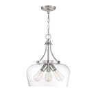 Savoy House Essentials Octave 7-4034-3-SN 3-Lights 180W Satin Nickel Pendant