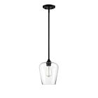 Savoy House Essentials Octave 7-4036-1-BK 1-Lights 60W Black Pendant