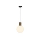 Savoy House 7-4082-1-89 Jarrell 1-Light 60W Matte Black Incandescent/LED Pendant