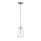 Savoy House Essentials Vintage 7-4134-1-SN 1-Lights 60W Satin Nickel Mini Pendant