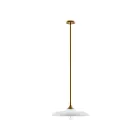 Savoy House 7-4286-1-322 1-Light 60W Warm Brass Pendant