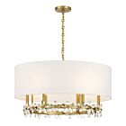 Savoy House Dahlia 7-4368-6-322 6-Lights 360W Warm Brass Pendant