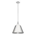 Savoy House Essentials Willis 7-4499-1-109 1-Lights 60W Polished Nickel Pendant