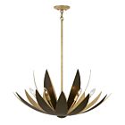 Savoy House 7-4628-6-24 6-Lights 360W Centura and Burnished Gold Pendant