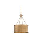 Savoy House Rochester 7-487-4-54 4-Lights 240W Gold Patina Pendant