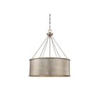 Savoy House Rochester 7-488-6-53 6-Lights 360W Silver Patina Pendant