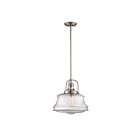 Savoy House Essentials Garvey 7-5012-1-109 1-Lights 60W Polished Nickel Pendant