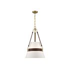 Savoy House 7-5627-3-322 Corinth 3-Lights 60W Warm Brass Incandescent/LED Pendant