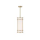 Savoy House 7-5699-1-322 Porter 1-Light 60W Warm Brass Incandescent/LED Pendant