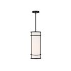 Savoy House 7-5699-1-89 Porter 1-Light 60W Matte Black Incandescent/LED Pendant