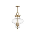 Savoy House 7-5801-3-322 Bergdorf 3-Lights 180W Warm Brass Pendant