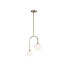 Savoy House 7-5981-2-127 Chester 2-Lights 60W Noble Brass Incandescent/LED Pendant