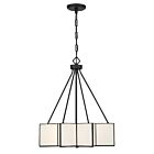 Savoy House 7-5988-3-89 3-Lights 180W Matte Black Pendant