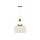 Savoy House 7-6034-3-322 Octave 3-Lights 60W Warm Brass Incandescent/LED Pendant