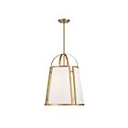 Savoy House Chartwell 7-6304-4-322 4-Lights 240W Warm Brass Pendant