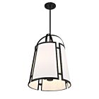 Savoy House Chartwell 7-6304-4-89 4-Lights 240W Matte Black Pendant