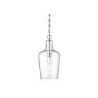 Savoy House Essentials Franklin 7-702-1-109 1-Lights 60W Polished Nickel Pendant