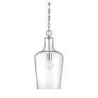 Savoy House Essentials Franklin 7-702-1-109 1-Lights 60W Polished Nickel Pendant