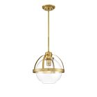 Savoy House Essentials Pendleton 7-7201-1-322 1-Lights 60W Warm Brass Pendant
