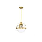 Savoy House Essentials Pendleton 7-7201-1-322 1-Lights 60W Warm Brass Pendant
