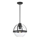 Savoy House Essentials Pendleton 7-7201-1-89 1-Lights 60W Matte Black Pendant
