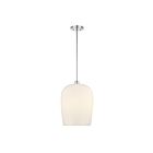 Savoy House 7-7209-1-11 Livingston 1-Light 60W Chrome Incandescent/LED Pendant