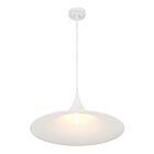 Savoy House Bowdin 7-7639-1-83 1-Light 60W Bisque White Pendant