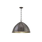 Savoy House Laramie 7-886-3-183 3-Lights 180W Chelsea Walnut Pendant