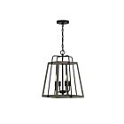 Savoy House Hasting 7-8893-4-101 4-Lights 240W Noblewood with Iron Pendant