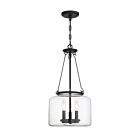 Savoy House Essentials Akron 7-9006-3-89 3-Lights 180W Matte Black Pendant