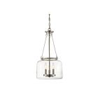Savoy House Essentials Akron 7-9006-3-SN 3-Lights 180W Satin Nickel Pendant