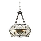 Savoy House Tartan 7-9008-4-28 4-Lights 240W Oiled Burnished Bronze Pendant