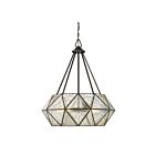 Savoy House Tartan 7-9009-5-28 5-Lights 300W Oiled Burnished Bronze Pendant