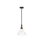 Savoy House Essentials Drake 7-9132-1-13 1-Lights 60W English Bronze Pendant