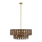 Savoy House 7-9284-7-220 7-Lights 420W Riviera Brass Pendant