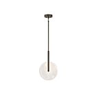 Savoy House 7-9307-1-15 Ainslie 1-Light 6.5W Mediterranean Bronze Pendant with Integrated LED