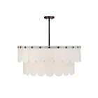 Savoy House 7-9800-10-15 Ashton 10-Lights 60W Mediterranean Bronze Incandescent/LED Pendant
