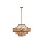 Savoy House Medlock 7-9906-8-171 8-Lights 320W Burnished Brass Outdoor Chandelier