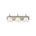Savoy House Essentials 8-1007-3-SN Herndon 3-Lights 180W Satin Nickel Vanity Light